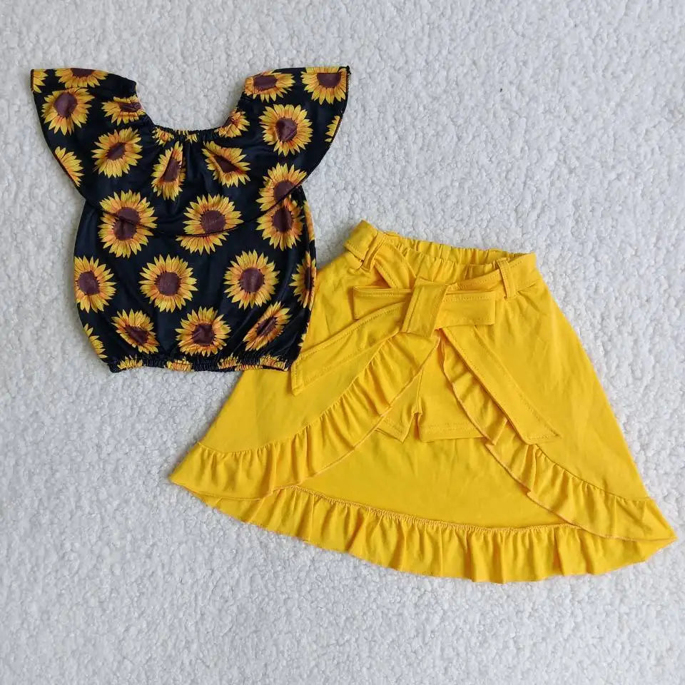 Bebê meninas boutique verão frutas roupas melancia vermelho camisa rosa dot plissado shorts atacado crianças roupas conjunto criança roupa