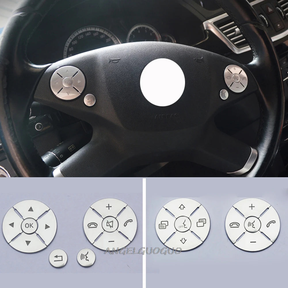 Angelguoguocar etiqueta da guarnição da janela para mercedes benz a/b/c (w204)/e (w212)/gla/cla/glk/gle-class