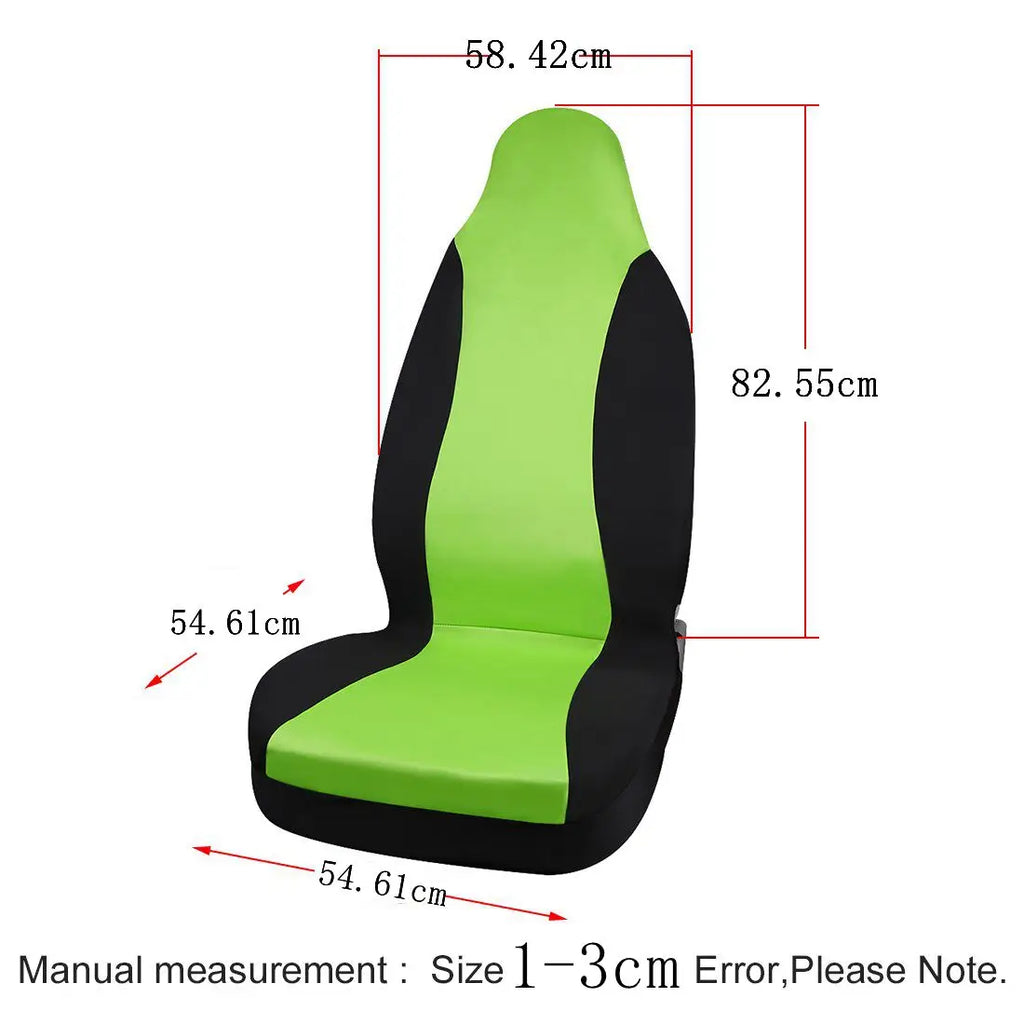X Autochaux-Universal Car Seat Covers, 5 Cores, Balde, Fit para Auto, Veículo, Caminhão, SUV, Interior, Acessórios de Proteção