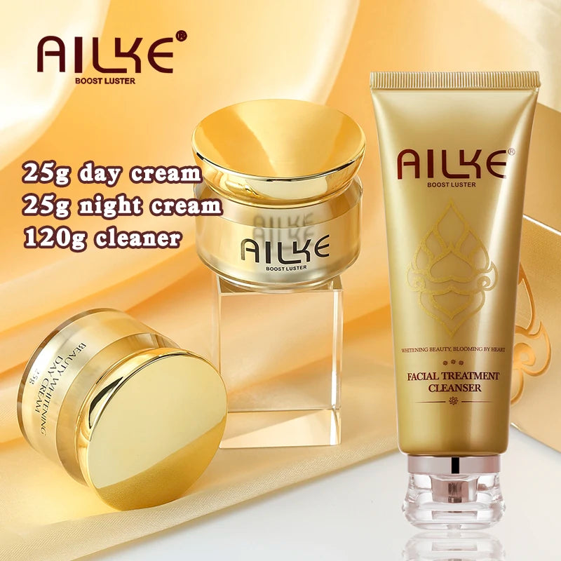 AILKE Corretor de manchas escuras, hidratação branqueadora, creme facial com spf35 + iluminação, tom de pele coreano, anti-queimaduras solares, cuidados com a pele do rosto