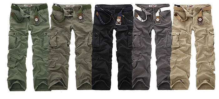 2025 venda quente frete grátis calças cargo masculinas calças camufladas calças para homem 7 cores