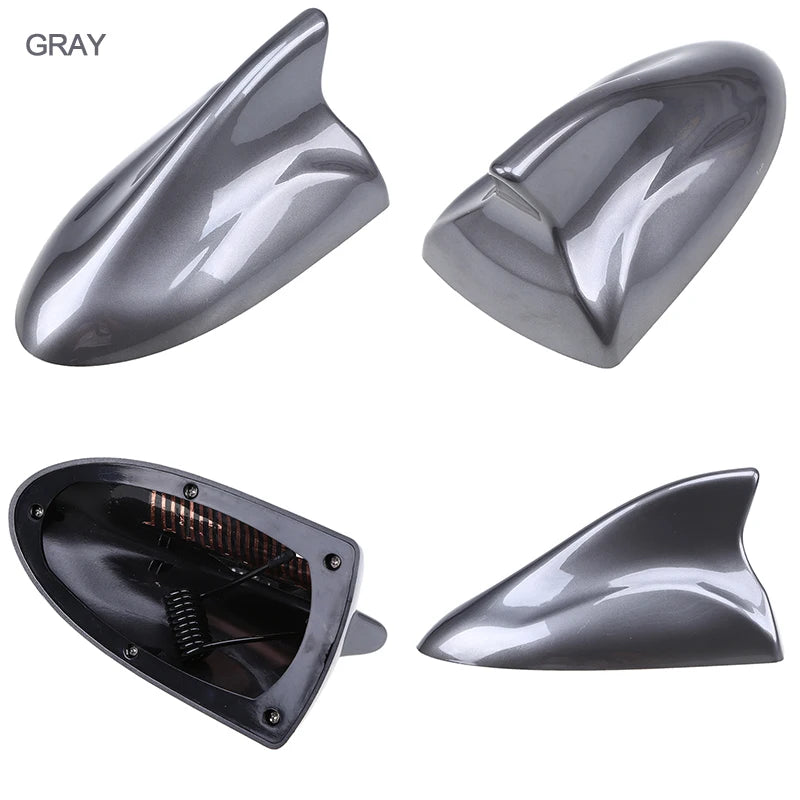 Possbay universal barbatana de tubarão do carro antena telhado decorativa fm am amplificador sinal para qashqai hyundai i20 kia ford bmw vw mazda 3