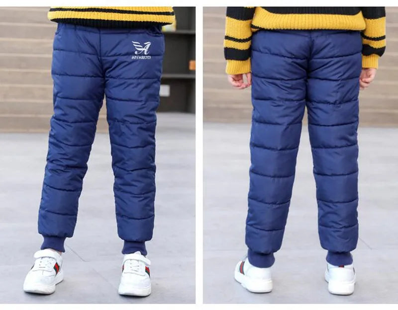 Calça de esqui de alta qualidade, Crianças, Inverno, Meninos, Meninas, Calça acolchoada para crianças, Meninas, 2022