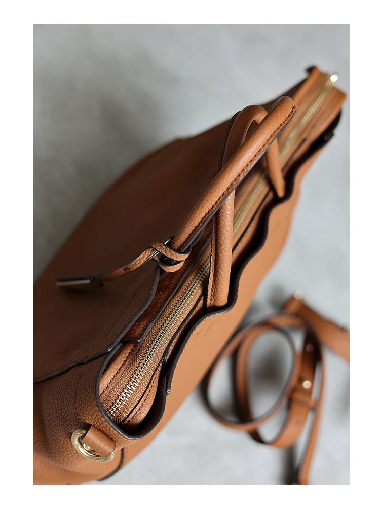 Bolsa mensageiro de ombro único para mulheres, couro de vaca 100% real, bolsa glamourosa, luxo, pendulares