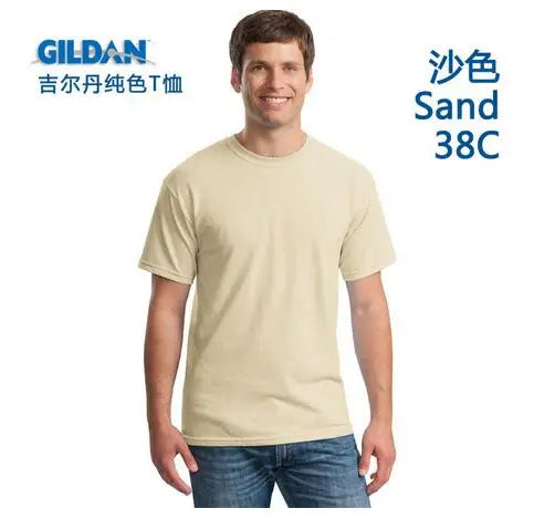 Camiseta Personalizada 2026 para Homens e Mulheres, Algodão, Manga Curta, Imprima Sua Própria Imagem, LOGO ou Texto