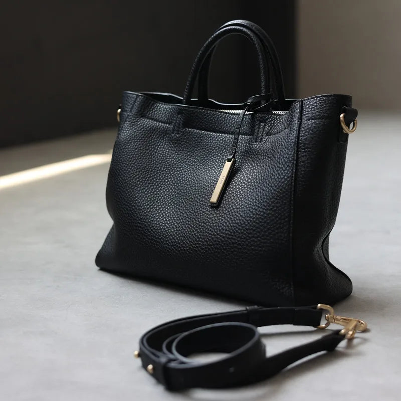 Bolsa mensageiro de ombro único para mulheres, couro de vaca 100% real, bolsa glamourosa, luxo, pendulares
