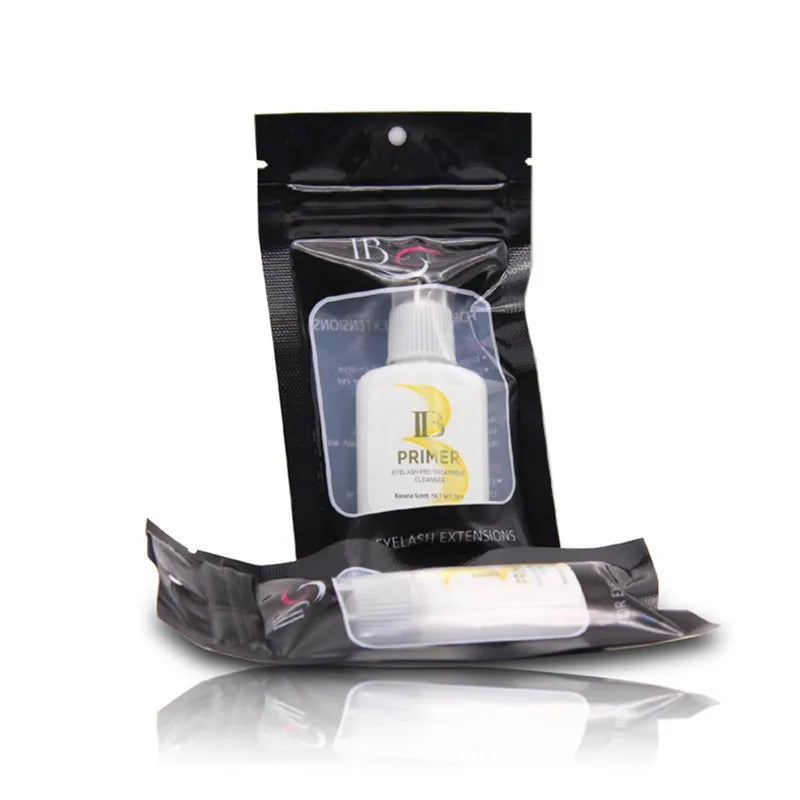 Primer ibeauty de 15ml para aplicação de cola em extensões de cílios, produto profissional coreano, primer transparente, ferramenta de maquiagem, 10 frascos