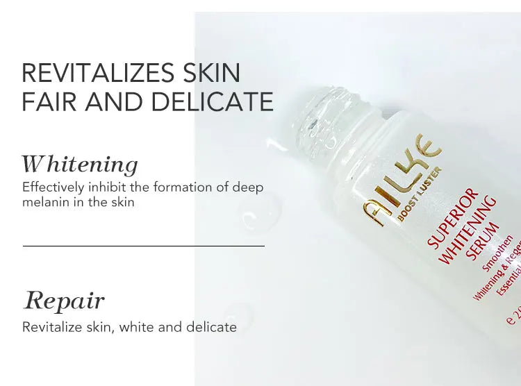 Creme facial clareador AILKE, reduz manchas escuras, rugas, melanina, mesmo tom de pele, com colágeno, glutationa, para todos os tipos de pele