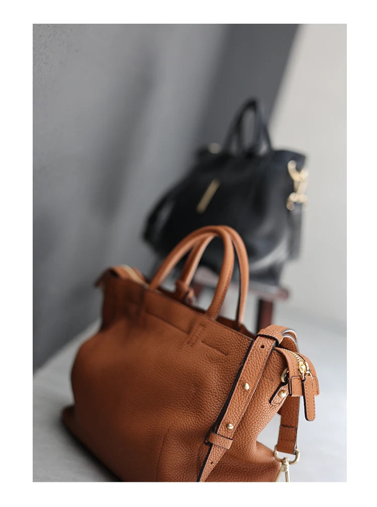 Bolsa mensageiro de ombro único para mulheres, couro de vaca 100% real, bolsa glamourosa, luxo, pendulares