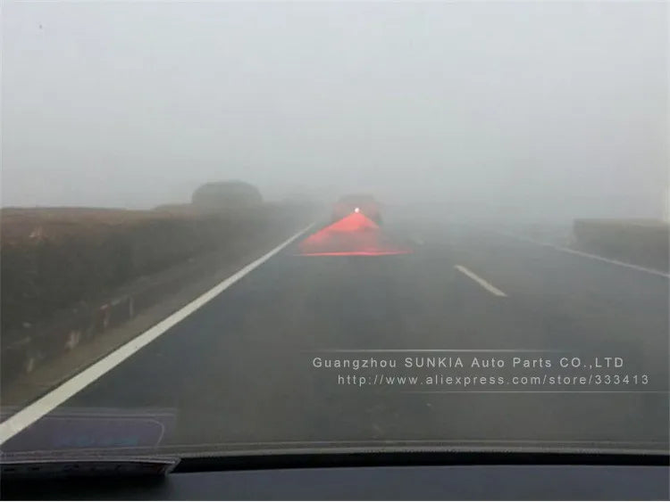 1 pçs audsnn anti colisão traseira do carro laser cauda luz de nevoeiro freio automático lâmpada de estacionamento invertendo luz de advertência estilo do carro