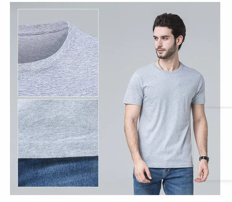 Camiseta Personalizada 2026 para Homens e Mulheres, Algodão, Manga Curta, Imprima Sua Própria Imagem, LOGO ou Texto