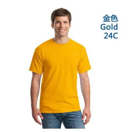 Camiseta Personalizada 2026 para Homens e Mulheres, Algodão, Manga Curta, Imprima Sua Própria Imagem, LOGO ou Texto