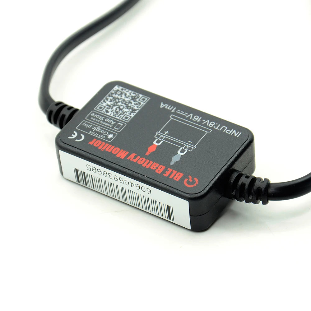 2024 mais novo bluetooth 12v monitor de bateria carro analisador teste para android ios telefone frete grátis