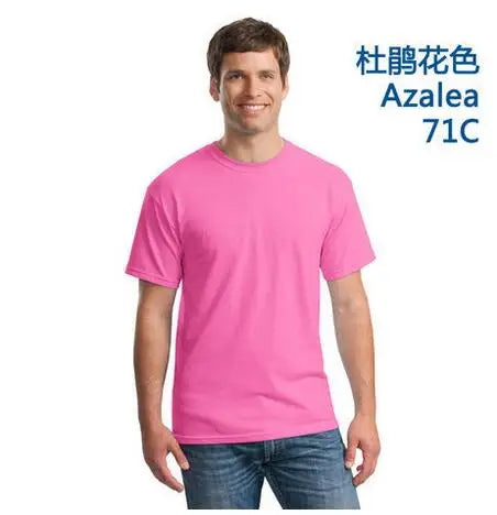 Camiseta Personalizada 2026 para Homens e Mulheres, Algodão, Manga Curta, Imprima Sua Própria Imagem, LOGO ou Texto