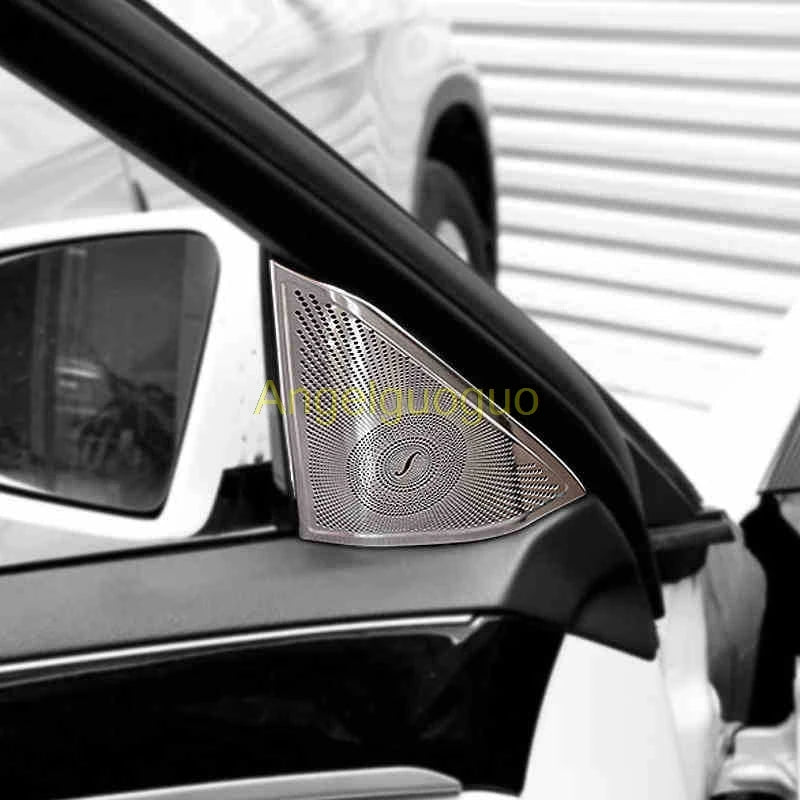 Angelguoguocar etiqueta da guarnição da janela para mercedes benz a/b/c (w204)/e (w212)/gla/cla/glk/gle-class