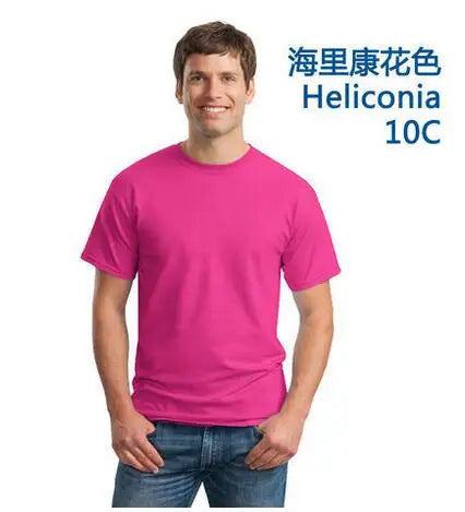 Camiseta Personalizada 2026 para Homens e Mulheres, Algodão, Manga Curta, Imprima Sua Própria Imagem, LOGO ou Texto