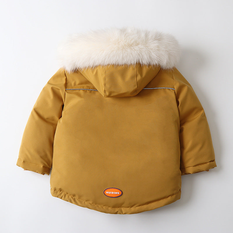 Terno de esqui infantil, jaqueta e calças à prova de vento e à prova d'água, casaco de neve, macacão, calças para baixo, parkas, conjuntos macios e quentes