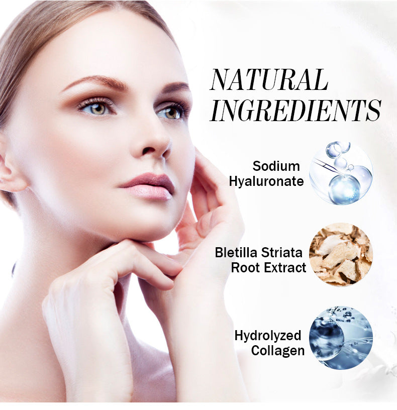 Creme Hidratante Ácido Kójico de Colágeno, Nutrido, Pele Danificada, Brilhante e Suave, Facial, Cuidado, Reparação, R1U9, 80ml