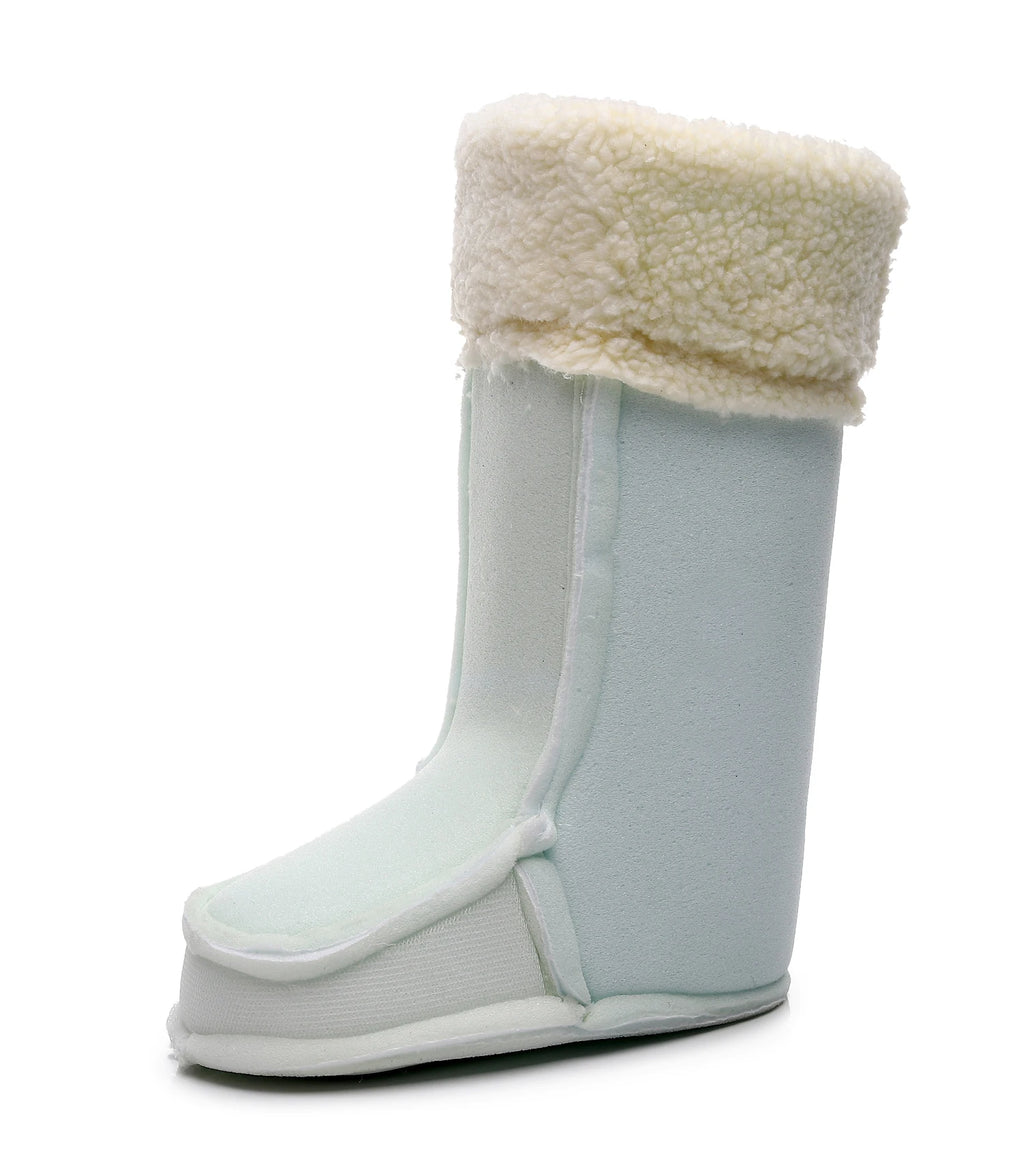 Botas de inverno rosa botas de neve femininas sola grossa botas de esqui quentes meados de bezerro botas de espaço antiderrapantes sapatos de algodão navio livre