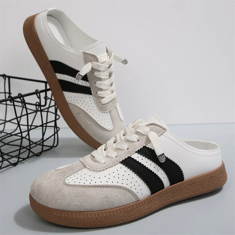 Sapatos de Designer 2026 para Mulheres, Sapatos Casuais de Verão, Confortáveis e Respiráveis, Tênis Planos para Mulheres