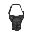 Bolsa lateral para perna de motocicleta masculina, à prova d'água, quadril, perna, ajustável, bolsa crossbody para caminhadas, acampamento, pesca