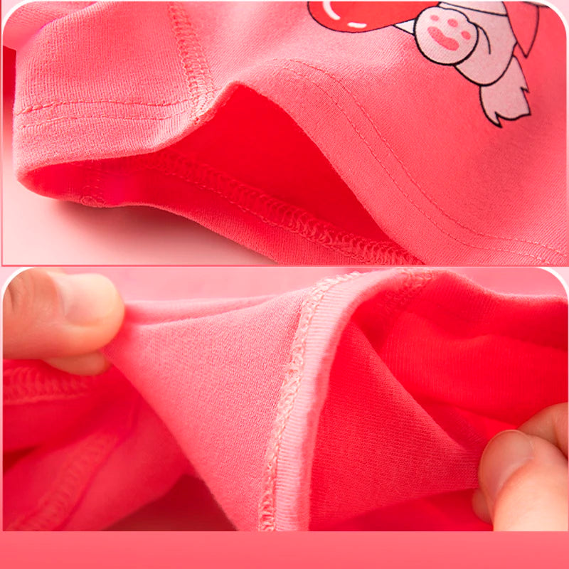 Meninas roupa interior menina boxer shorts 2-14 anos estudante princesa dos desenhos animados calcinha de algodão respirável crianças boxer cuecas