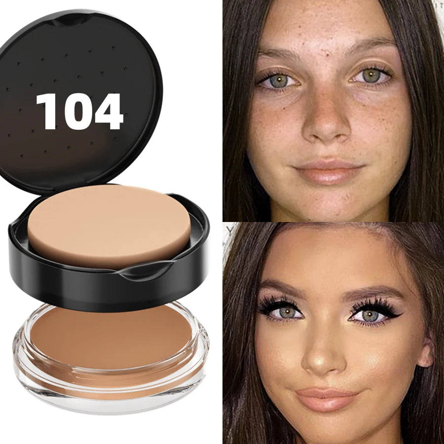 Base corretiva de alta cobertura, 9 cores, 1 peça, anti-círculo escuro, sardas, longa duração, à prova d'água, creme bb, base de maquiagem facial