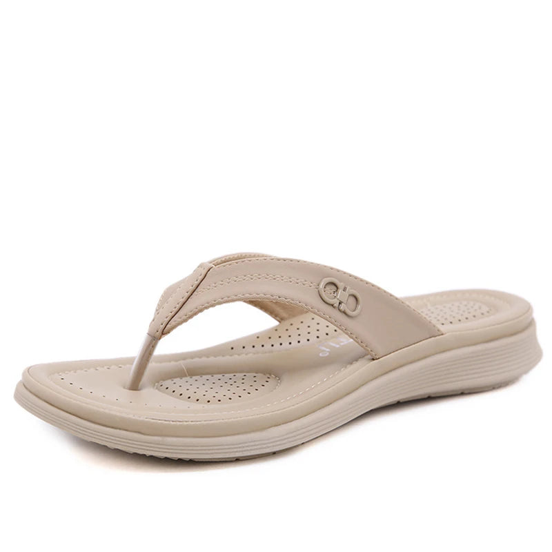Dropshipping atacado preço das mulheres flip-flops tamanho grande sola macia chinelos personalizados para as mulheres sandale femme eté 2023 luxe