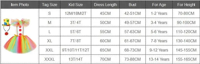 Arco-íris pennywise palhaço trajes para meninas palhaço de circo halloween tutu vestido para crianças coringa roupa crianças roupas de ano novo