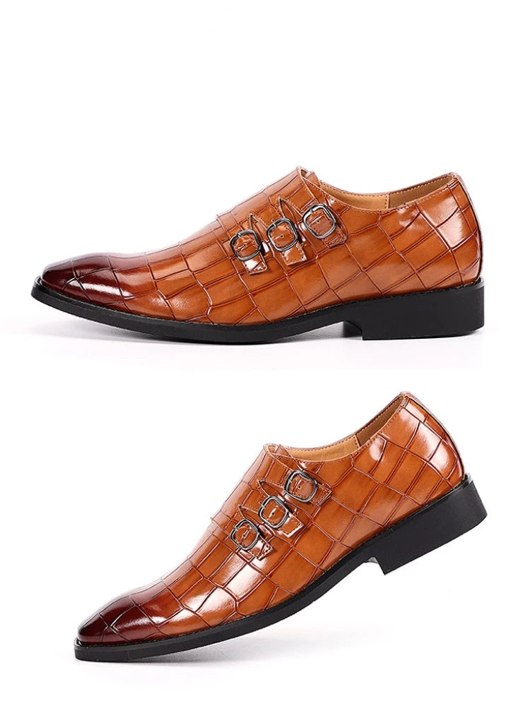 Deslizamento em sapatos masculinos oxfords moda negócios escritório sapatos masculinos clássico de luxo couro masculino ternos sapatos sapato casamento italiano