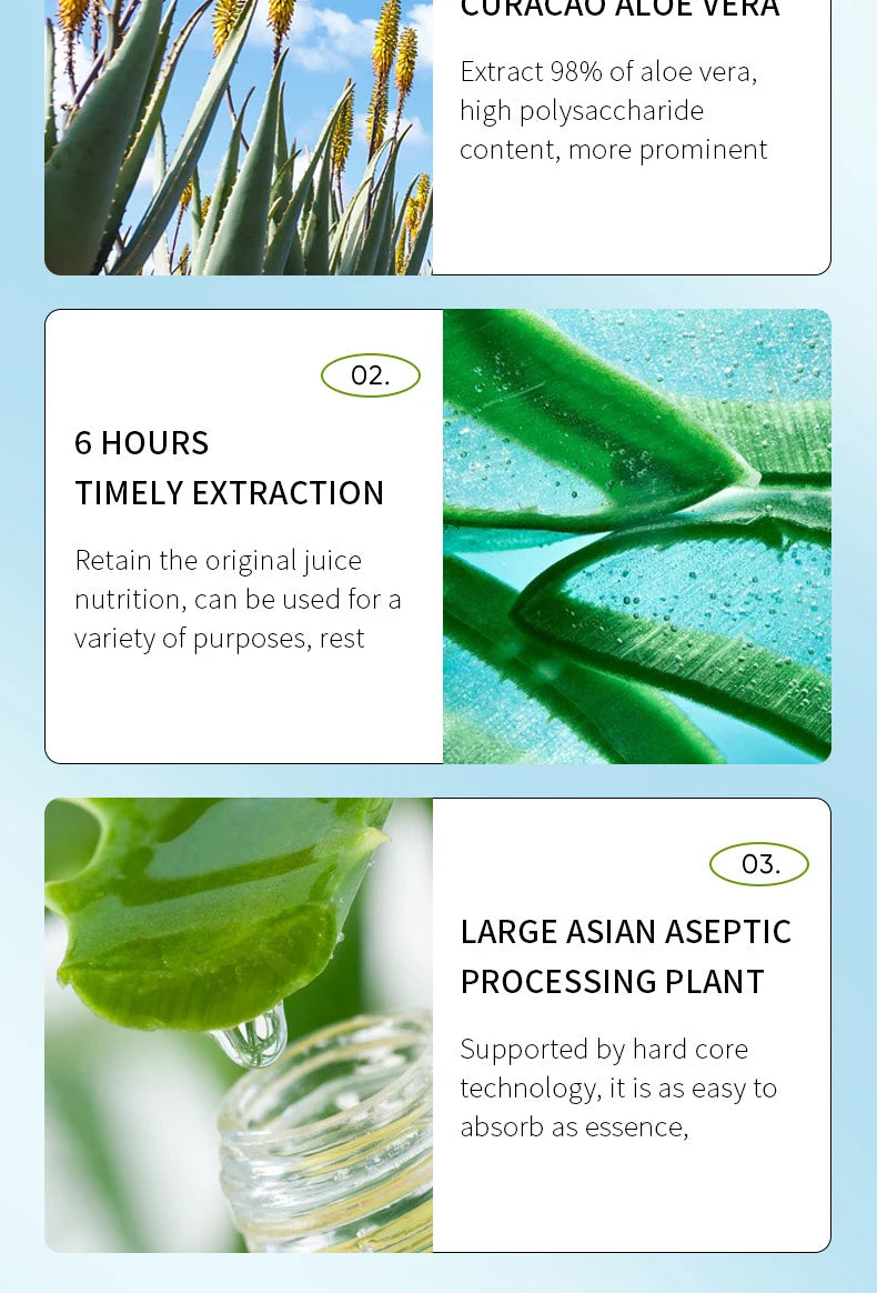 SADOER Gel Esfoliante Facial de Aloe Vera: Limpeza Profunda, Hidratação Suave e Esfoliação Facial