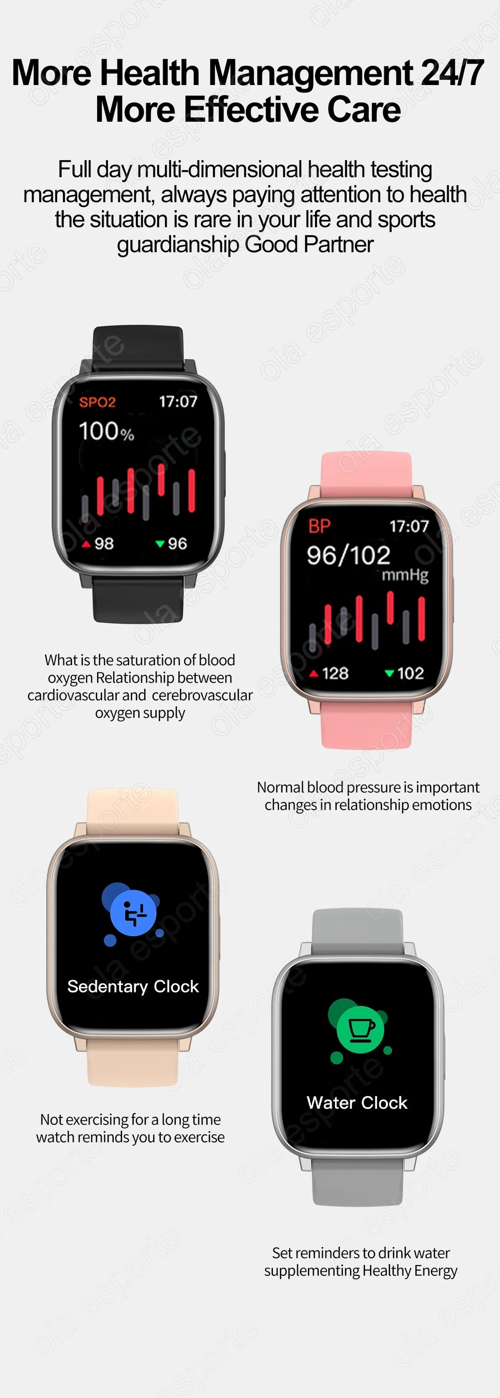 Relógio inteligente 2025 bluetooth chamada sono freqüência cardíaca monitoramento de saúde gps relógios para homens mulheres esporte fitness à prova dwaterproof água smartwatch