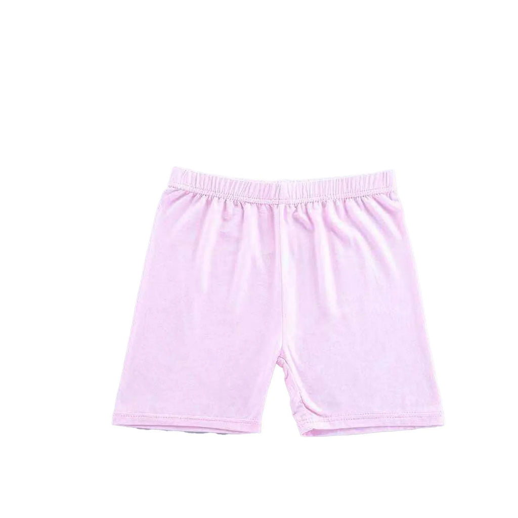 1pc doce cor meninas calças de segurança curtas crianças roupa interior leggings crianças verão bonito confortável shorts cuecas para 4-6y