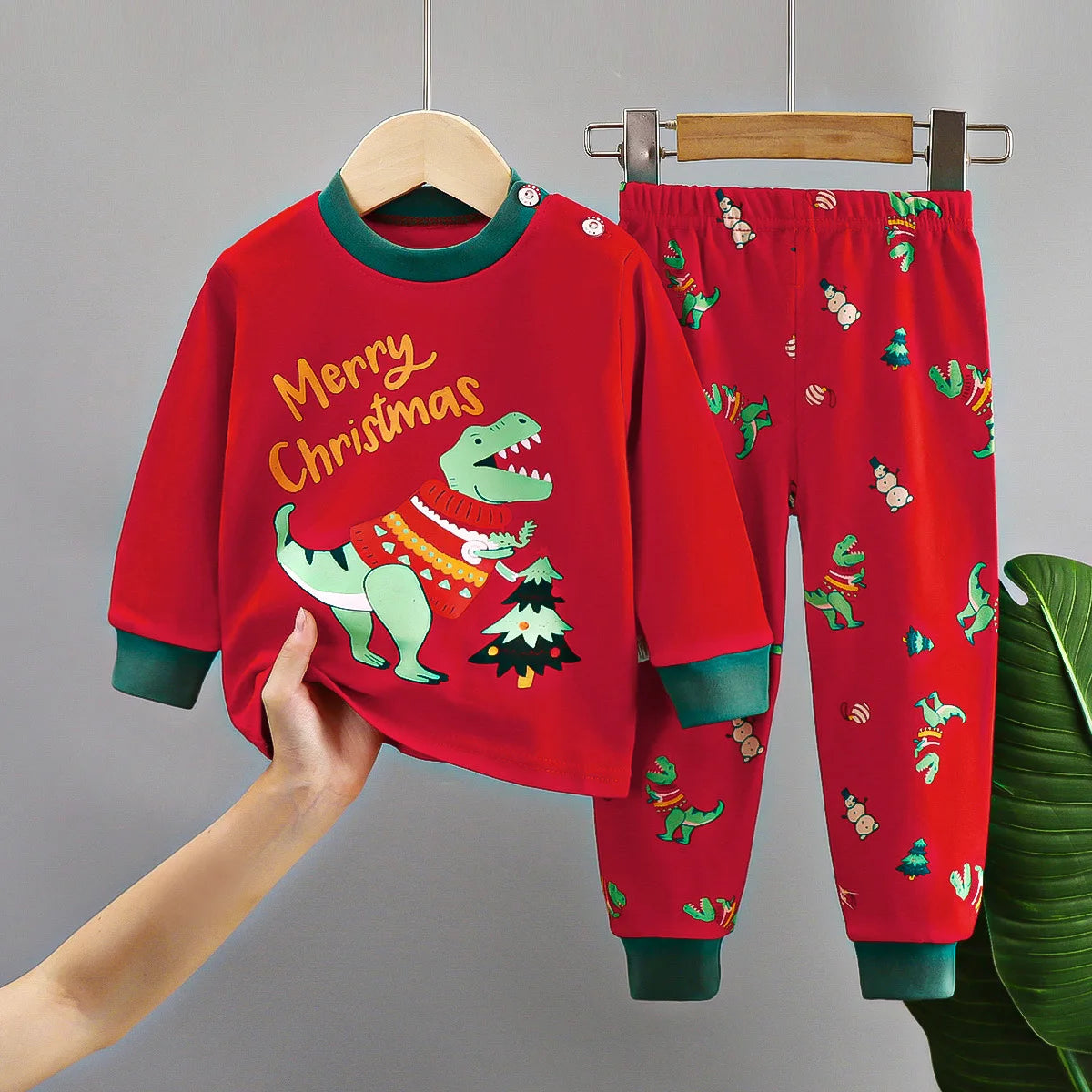 Crianças roupas conjuntos de roupas infantis meninos meninas algodão outono inverno roupas calças pijamas roupa interior