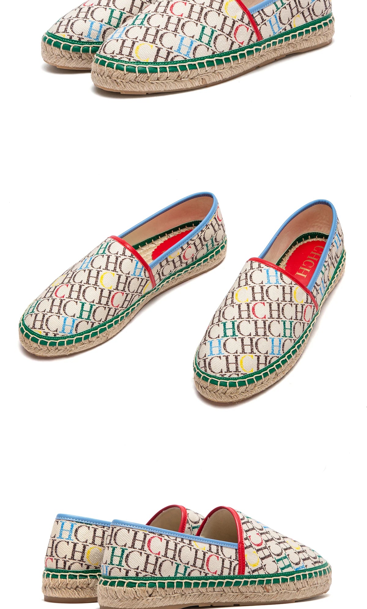 "Sapatos femininos planos casuais de lona com tecelagem tamanhos 36-41 adequados para viagens ao ar livre e roupas de praia para meninas"