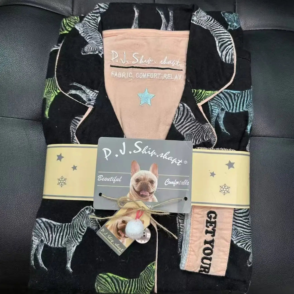 Pijama de algodão macio conjunto de pijamas femininos bonito dos desenhos animados pijamas impressão pijamas elegantes calças superiores 2 pçs femme nightwear loungewear