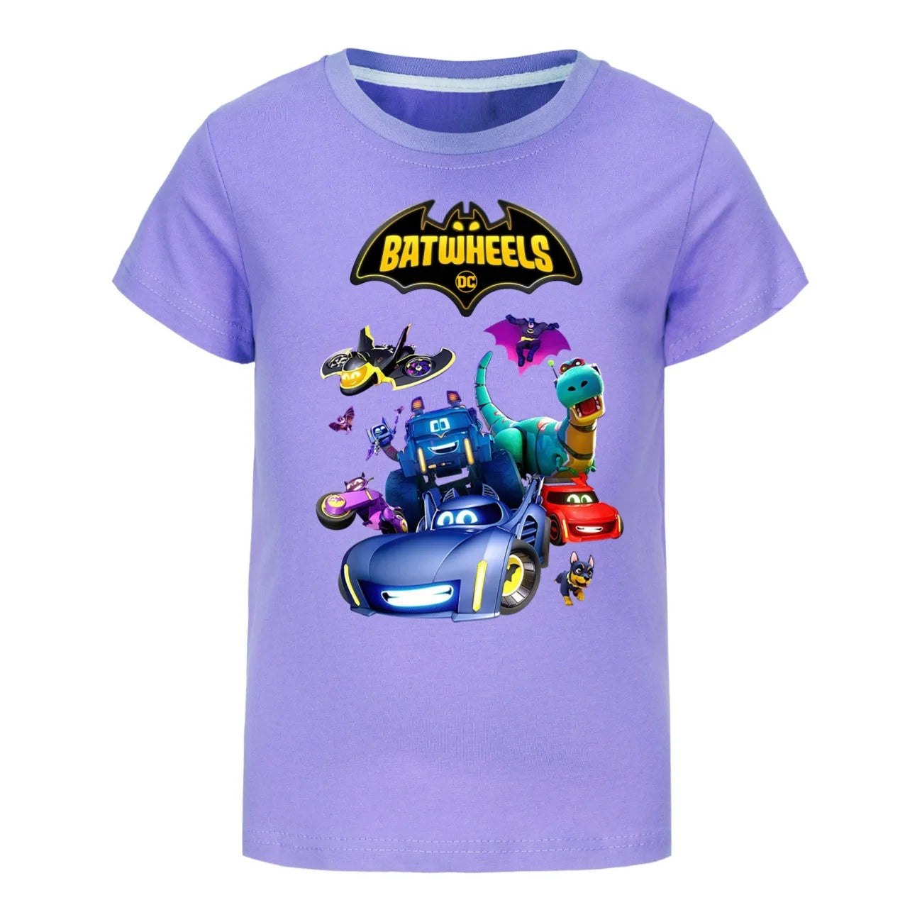Engraçado batwheels manga curta crianças roupas camisetas verão crianças topos dos desenhos animados camisetas casuais de algodão meninos meninas clothes3057