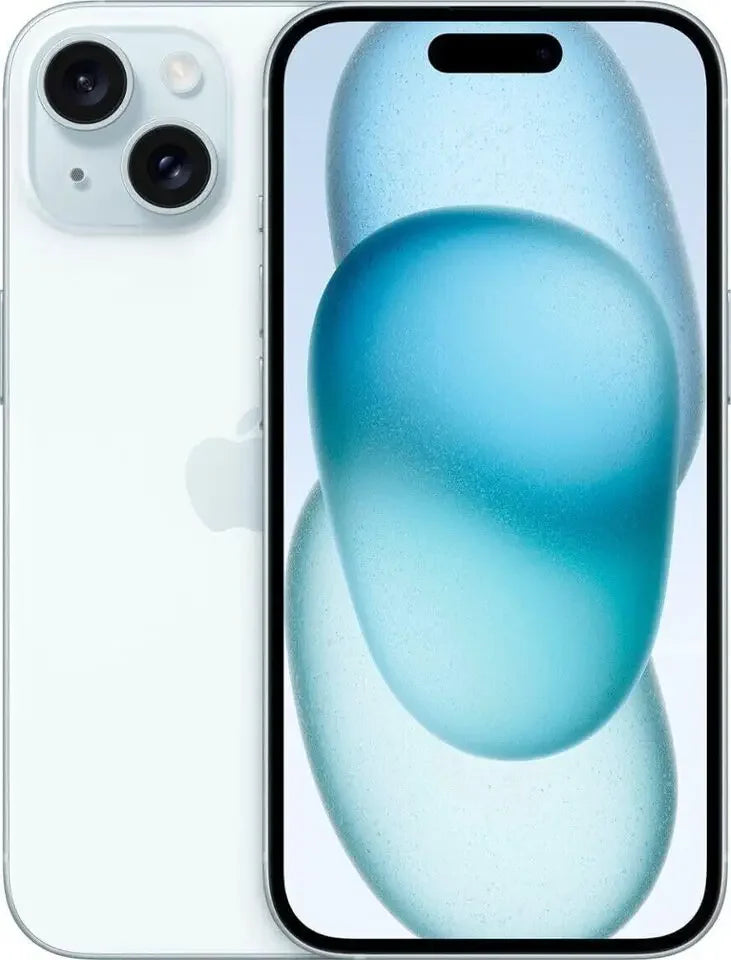 Telefone original iphone 15 dual esim 6.1 "genuíno super retina xdr oled 128/256gb rom 6gb ram id facial nfc a16 5g telefone celular