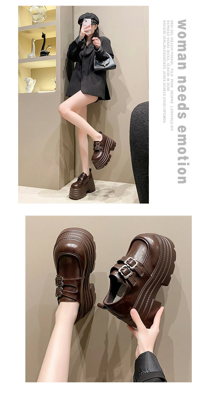 10cm plataforma feminina mocassins sapatos apartamentos casuais aconchegantes sapatos esportivos mulher 2024 tendência outono designer tênis andando mujer zapatos