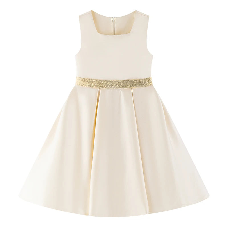 Fantasia princesa cerimônia de casamento vestido festivo para a menina crianças traje da dama de honra luxo piano desempenho vestidos crianças roupas