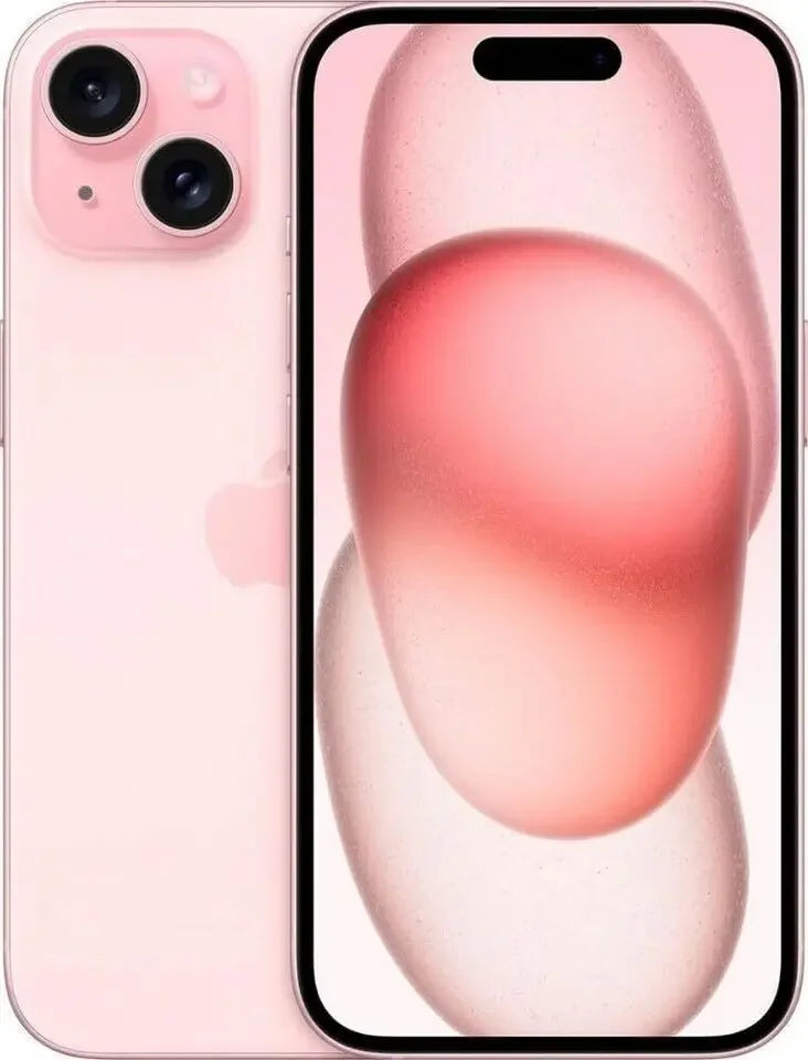 Telefone original iphone 15 dual esim 6.1 "genuíno super retina xdr oled 128/256gb rom 6gb ram id facial nfc a16 5g telefone celular