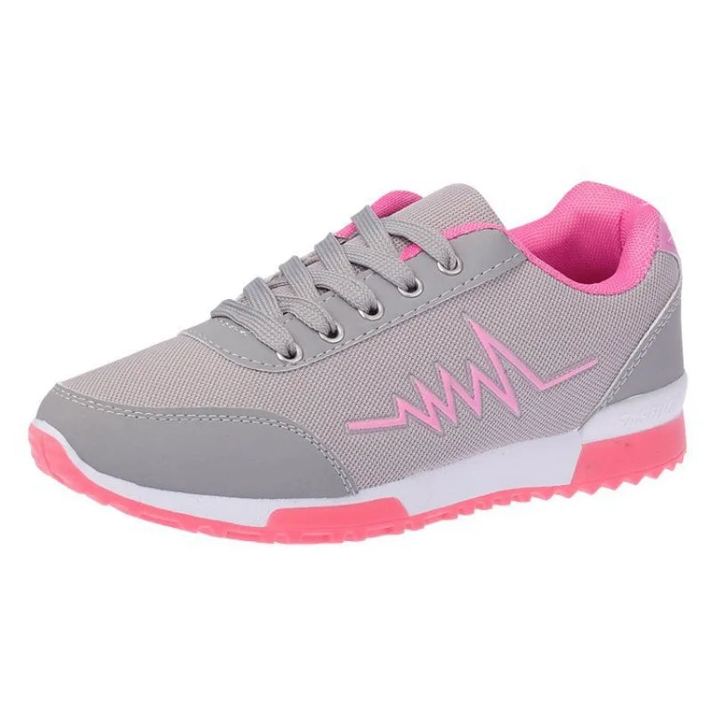 2024 sapatos de cunha mulher malha sapatos femininos designers de luxo rendas vermelho preto tênis feminino casual chaussures femme cesta femme