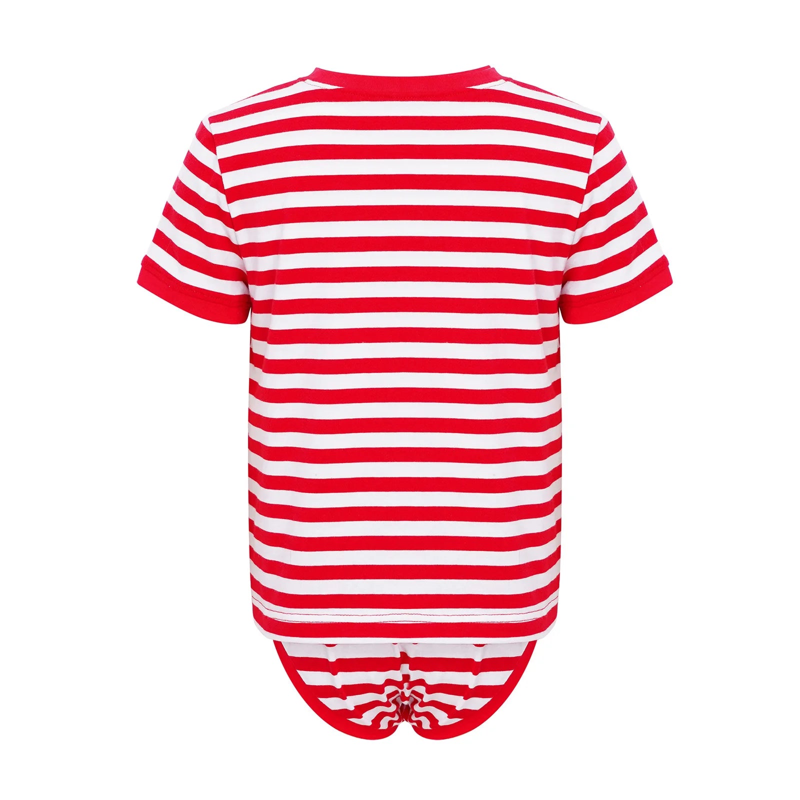 Roupas Adaptativas para Crianças com Necessidades Especiais, Macacão de Manga Curta com Botão Pressionado, Estilo T-shirt 2 em 1