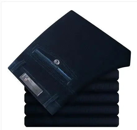 Calças de veludo soltas corredores homens de meia idade pai instalado no outono e inverno 2023 calças casuais masculinas para homem streetwear