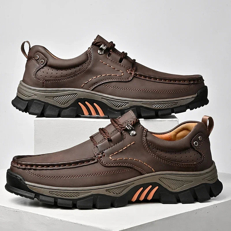 Nova chegada dos homens sapatos casuais feitos à mão mocassins de couro genuíno confortáveis sapatos de caminhada masculinos mocassins de qualidade tênis masculinos