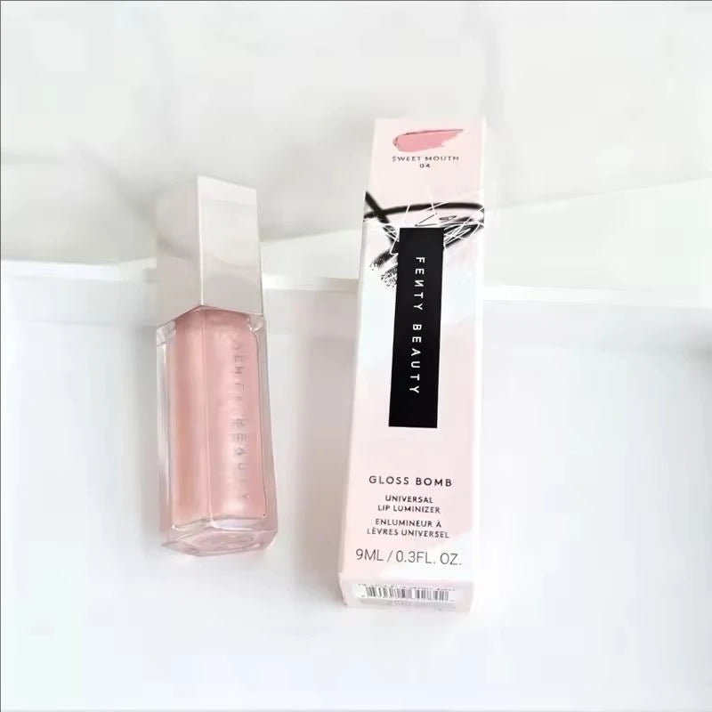 Brilho Labial Luxuoso Fenty Beauty com Efeito Água Fluente, Hidratante Duradouro, Cor de Alta Saturação e Brilho Intenso para Maquiagem