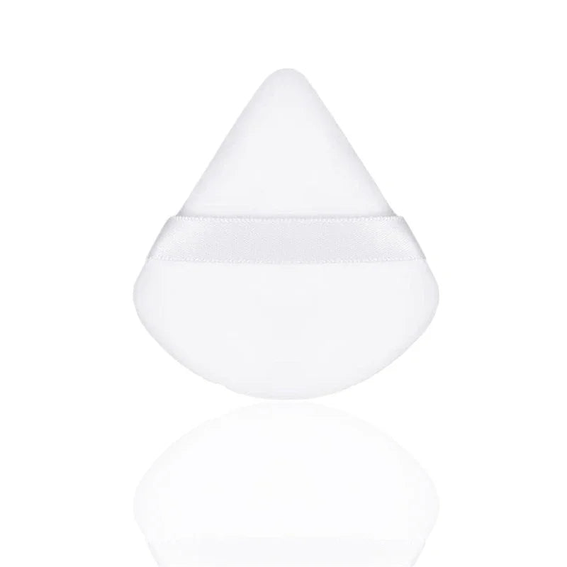 Veludo cosméticos fundação puff macio triângulo maquiagem puffs feminino rosto beleza esponja liquidificador lavável maquiagem em pó acessórios