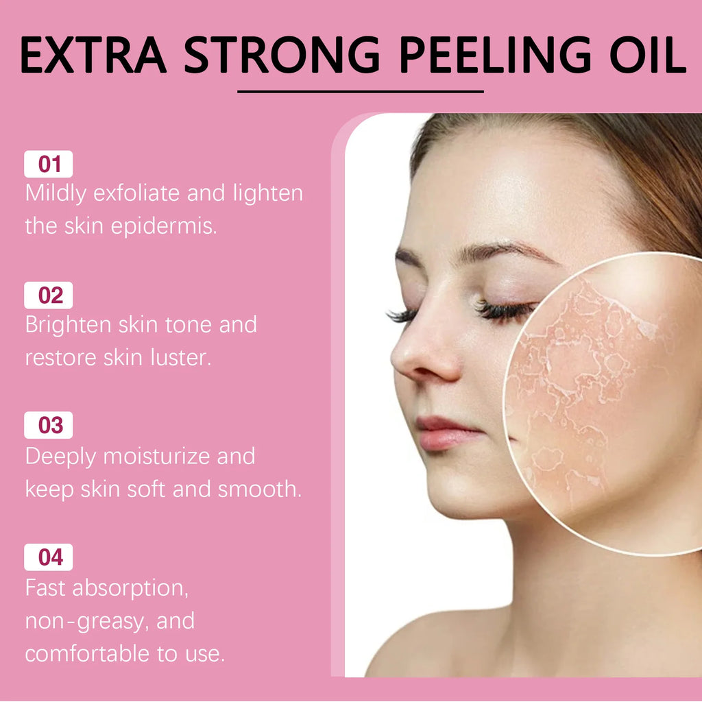Óleo esfoliante corporal, limpeza e nutritivo para cuidados com a pele seca, tratamento de polimento para pele brilhante