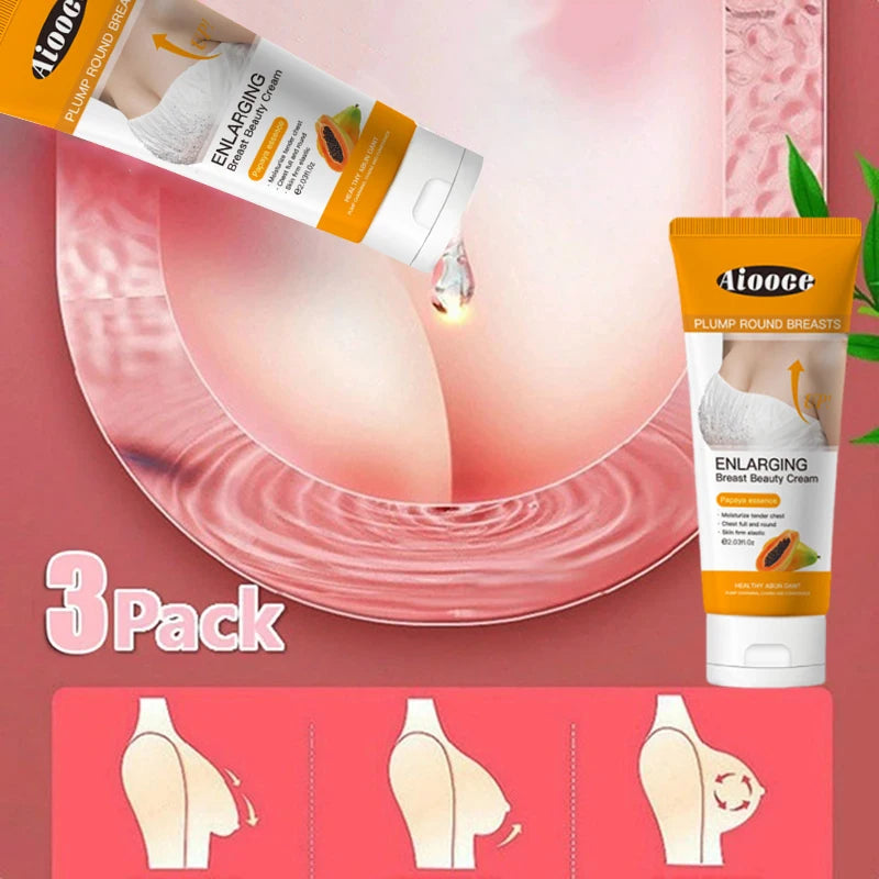 Crescimento rápido creme de ampliação do peito levantar peito firme melhorar flacidez massagem peito rapidamente corpo hidratante suave cuidados brilhantes