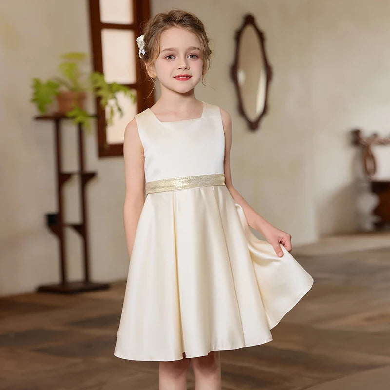 Fantasia princesa cerimônia de casamento vestido festivo para a menina crianças traje da dama de honra luxo piano desempenho vestidos crianças roupas